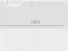 Tablet Screenshot of parkavenuecleaning.co.za